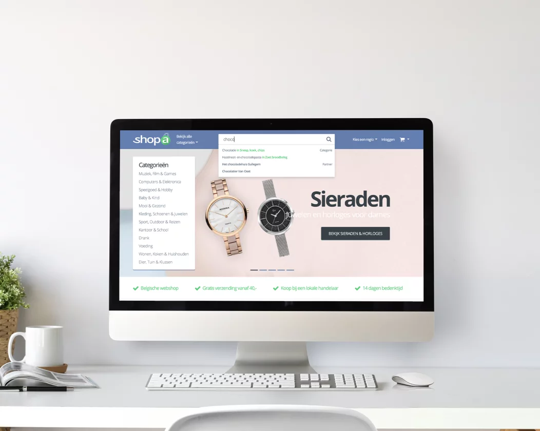 Entwicklung von Shopa: Ein innovativer flämischer Marktplatz