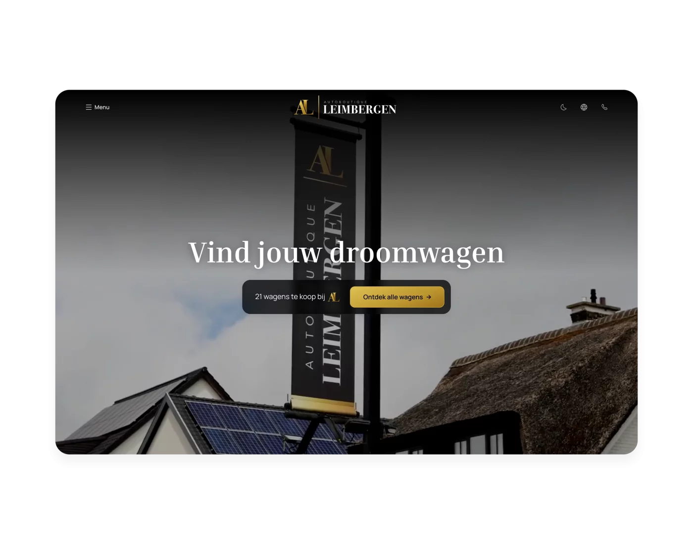 Autoboutique Leimbergen: Premium website met AI-implementatie voor Autoboutique Leimbergen